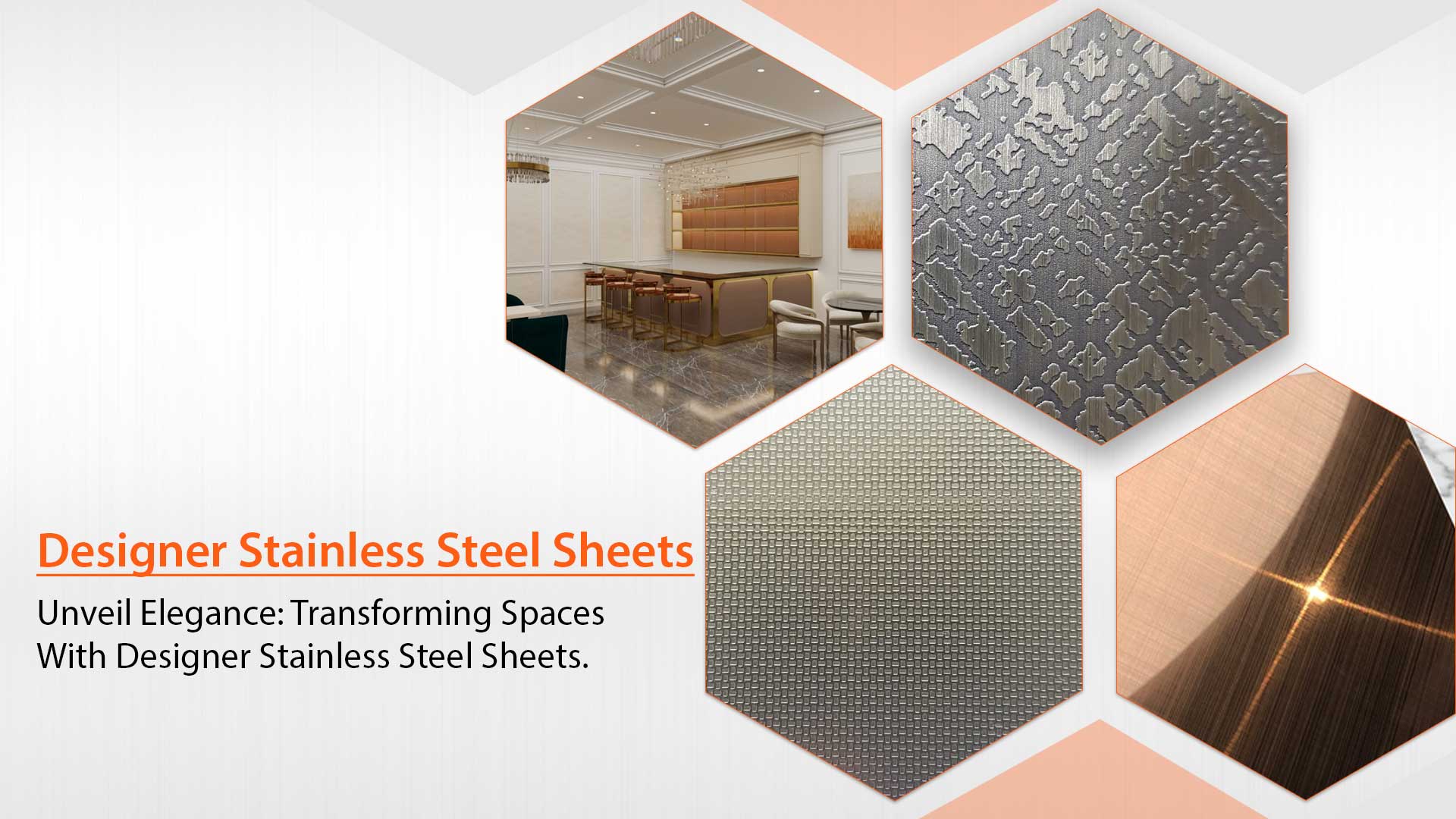 Designer Stainless Steel Sheets in Ballari