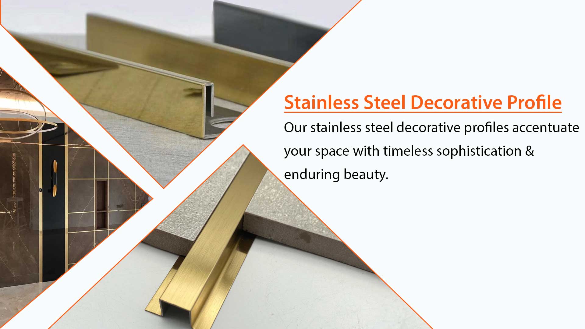 Stainless Steel Decorative Profile in Kadiri