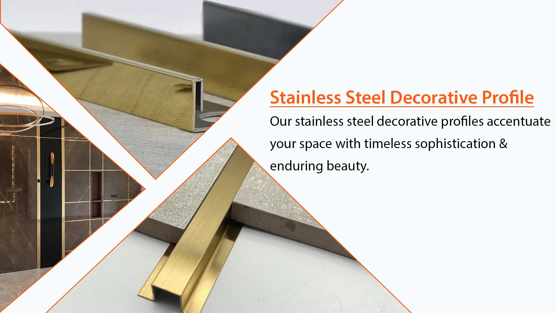 Stainless Steel Decorative Profile in Vijayawada