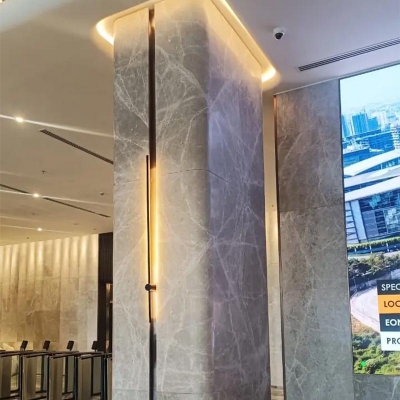 Marble Column Cladding Work in Mumbai