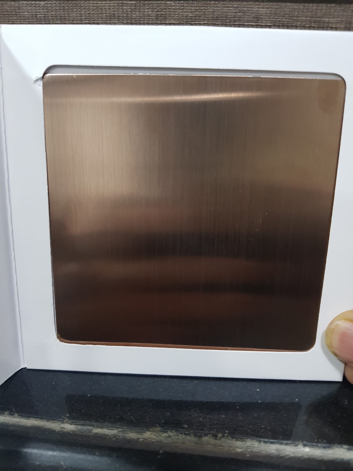 Rose Gold PVD Coated Stainless Steel Sheets